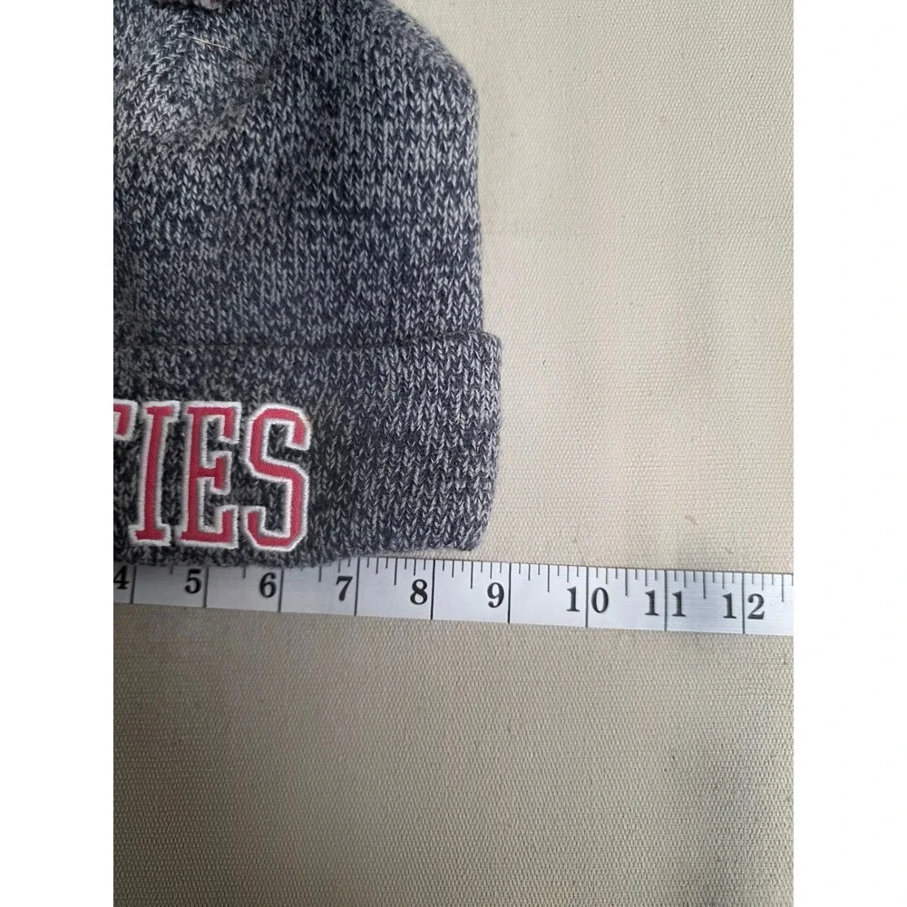 Besties Marled Grey Melange Knit Pom Pom Beanie Hat UB163118 One‎ Size